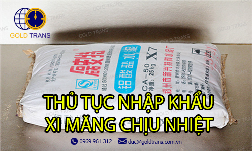 xi măng chịu nhiệt